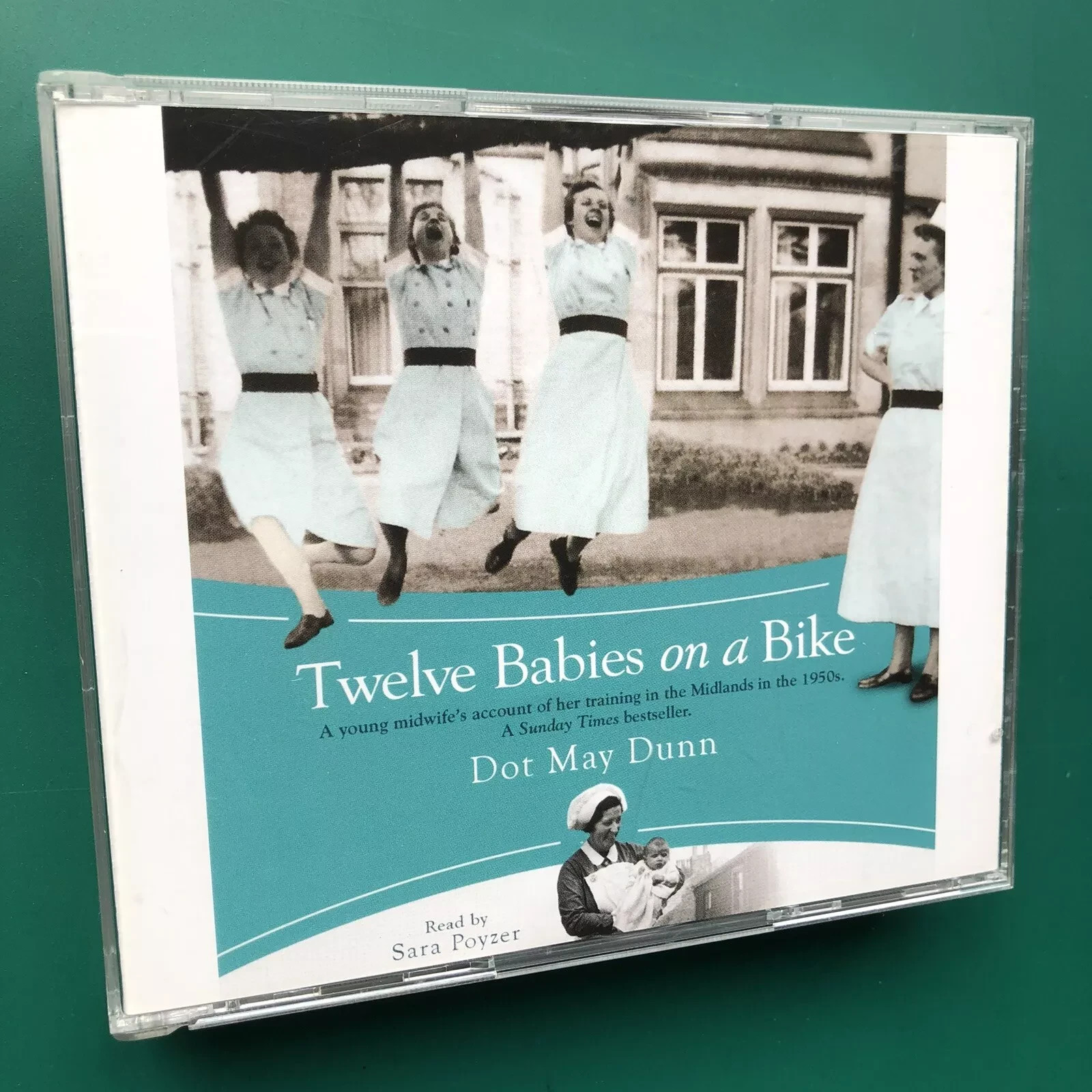 5 CD Audio Book TWELVE BABIES ON A BIKE Diary Of A Pupil Midwife By Dot May Dunn