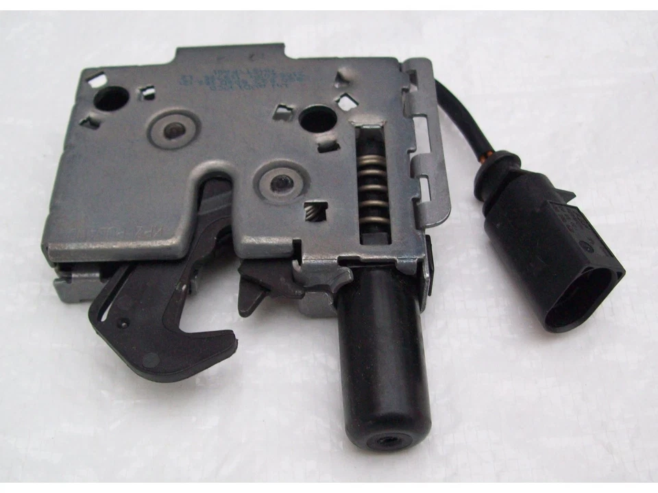 Cerradura capó con microinterruptor original Audi A3 S3 8V 8S0823509D 2017-2020 Foto 2 de 4