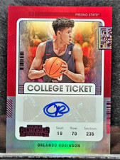 Orlando Robinson 2022 Panini Chronicles Contenders Draft Picks #CT-ORO AUTOGRAPH