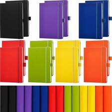 Laumoi 14 Pack Lined Journal Notebooks 5.5 x 8.2 Inch A5 Hardcover Notebook C...