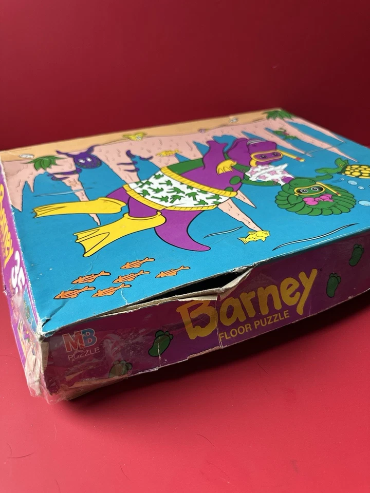 Rompecabezas Barney And Friends 35 piezas niños submarinos de colección Foto 3 de 4