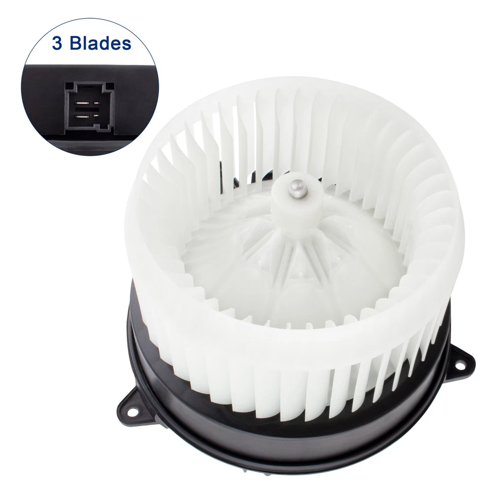 Motor soplador calentador HVAC delantero con jaula ventilador para Audi A6 A7 A8 Quattro RS7 S6 S7 S8 Foto 4 de 4