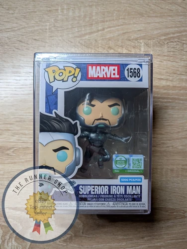 Funko POP! Ultra Superior Iron Man Marvel #1568 LE 5,000 with Hard Stack IN HAND