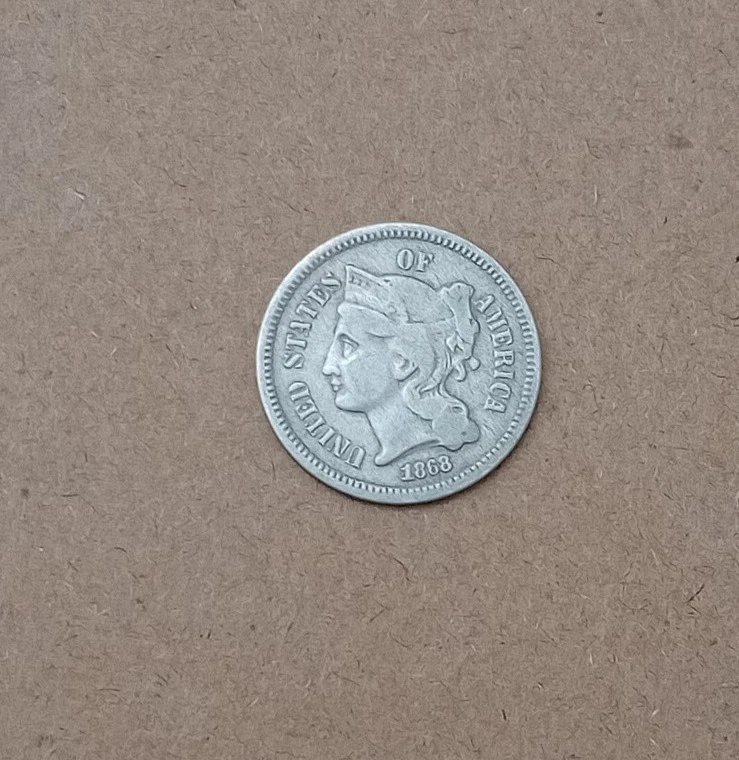 1868 Year US Three Cent Silvers for sale | eBay