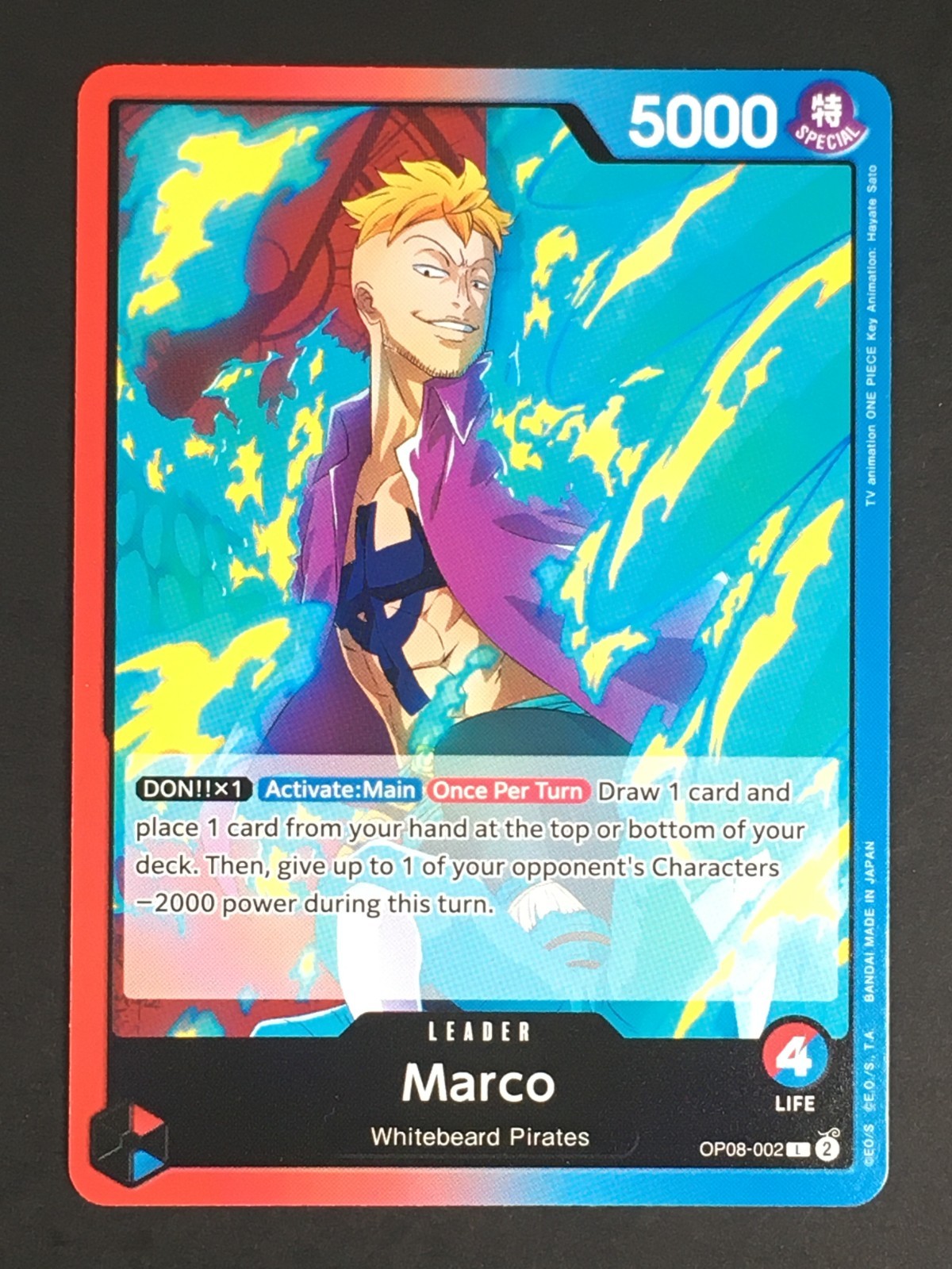 Marco OP08-002 L One Piece Two Legends English NM