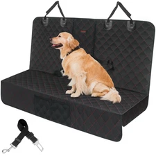 Dog Car Seat Covers for Back Seat Waterproof Back Seat Covers for Car,Truck,SUV 