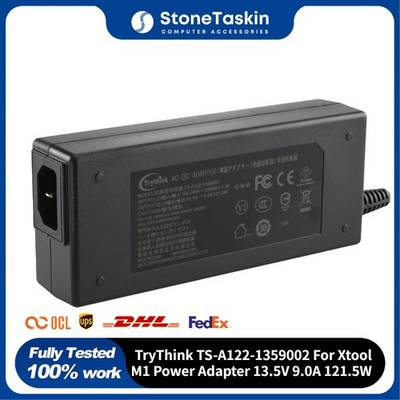 New TryThink TS-A122-1359002 For Xtool M1 Power Adapter 13.5V 9.0A 121.5W