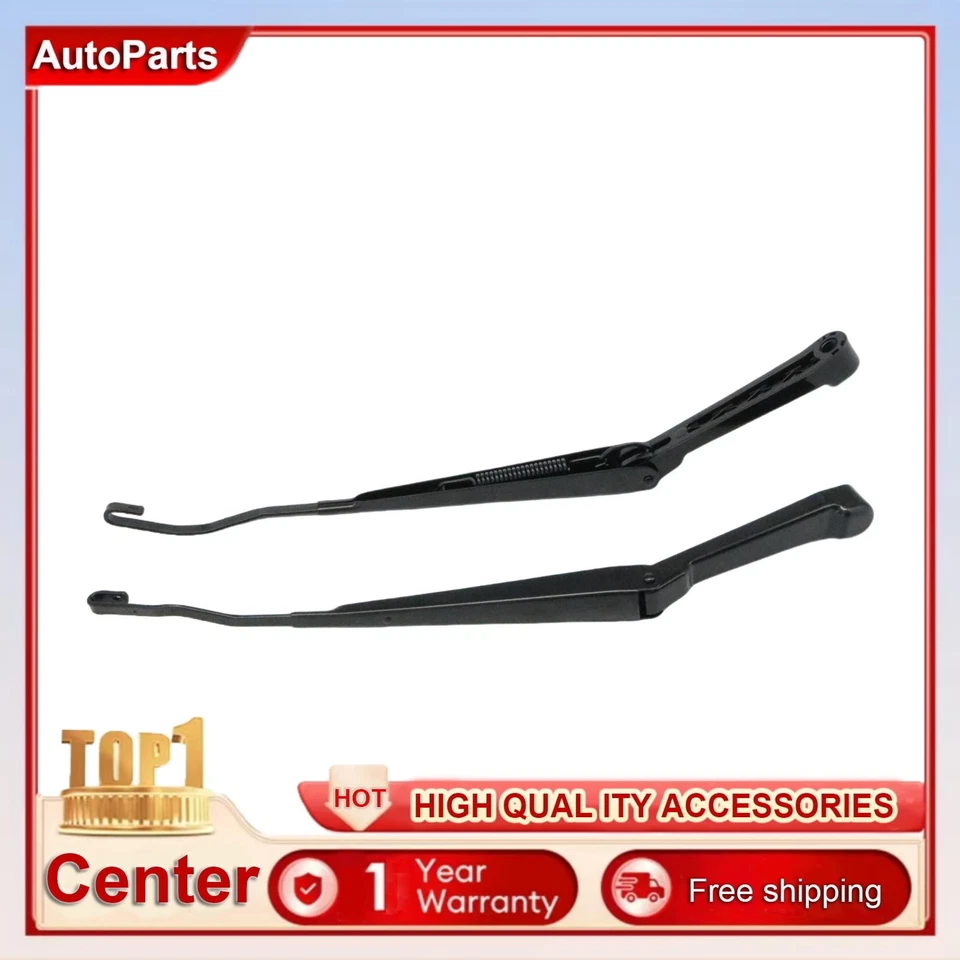 Juego de 2 brazos limpiaparabrisas conductor y pasajero aptos para Chevy S10 GMC Sonoma Foto 2 de 4