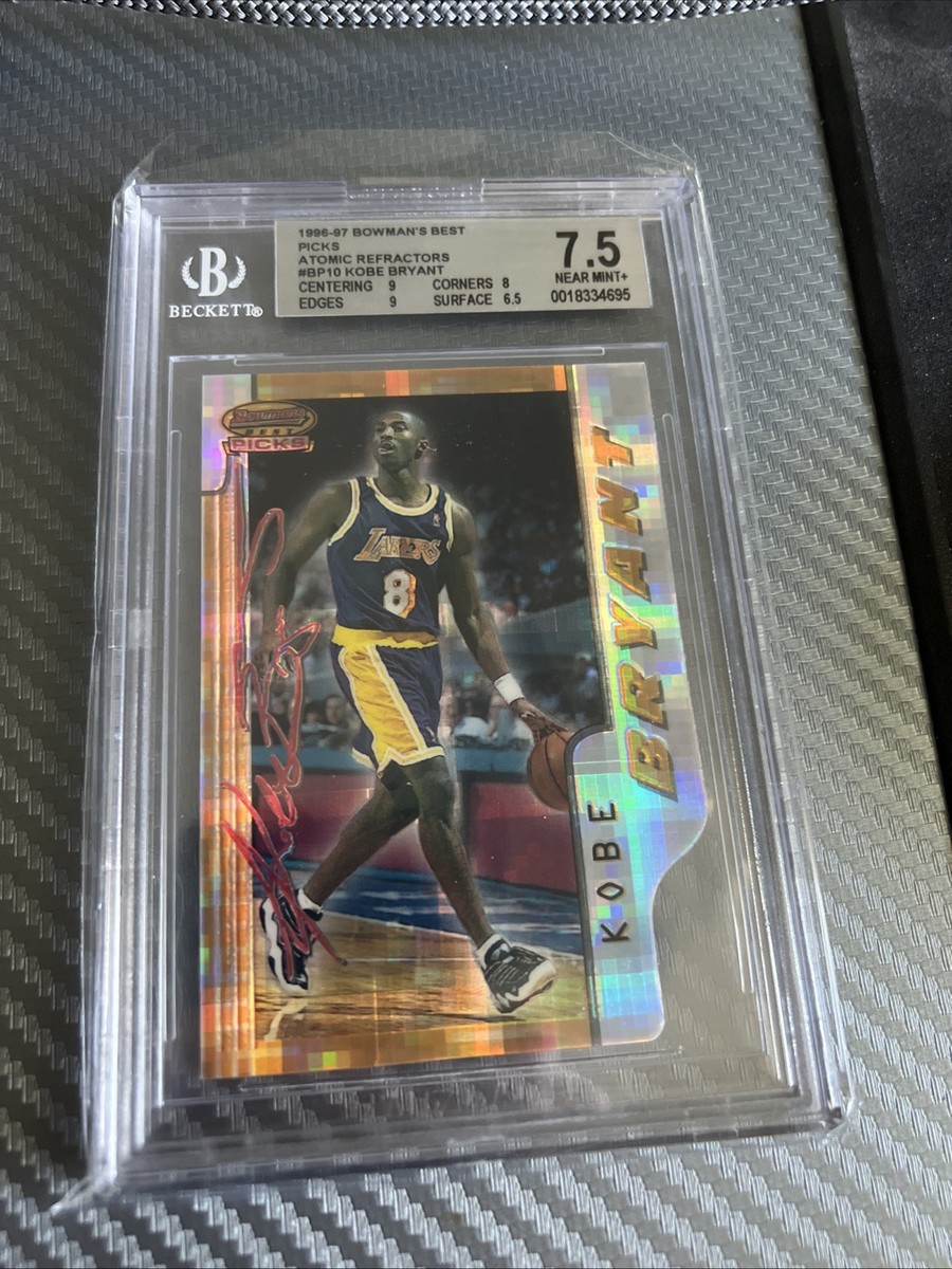 1996-97 Bowman's Best - Picks Kobe Bryant #BP10 Atomic