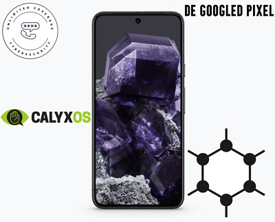 De-Googled & Encrypted Pixel 8a   128GB | CalyxOS or GrapheneOS Privacy Phone