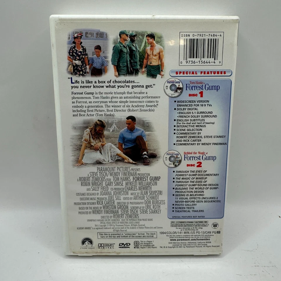 Forrest Gump (1994) Widescreen Special Collector's Edition DVD Box Set - Image 2 of 4