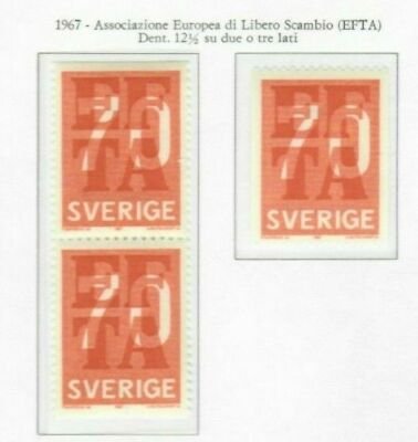s30169) SWEDEN MNH** 1967 EFTA 3v