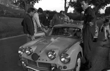 Simo Lampinen & Jyrki Ahava Triumph Spitfire GT6 Alpine Rally 1965 Old Photo 4