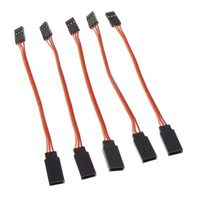 10x 100mm-500mm Kabelverlängerung Servokabel für RC Futaba JR Stecker auf Buchs