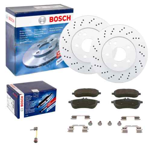 Bosch brake discs 295 mm + front padding suitable for Mercedes C-Class T-Model - Picture 1 of 12