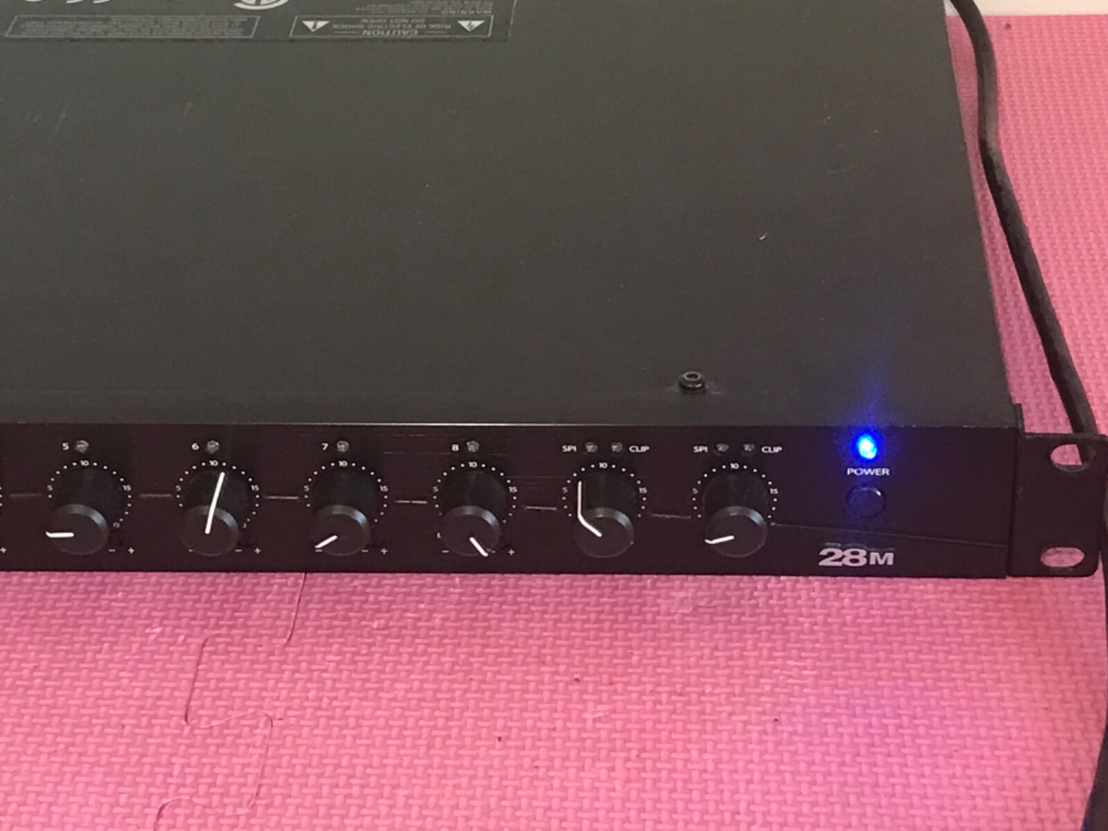 Crown 28M Eight Input, Two Output Pre-Amplifier/Mixer CG0029G | eBay