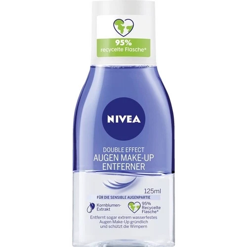 NIVEA Double Effect Eye Make-up Remover 126ml -FREE SHIPPING