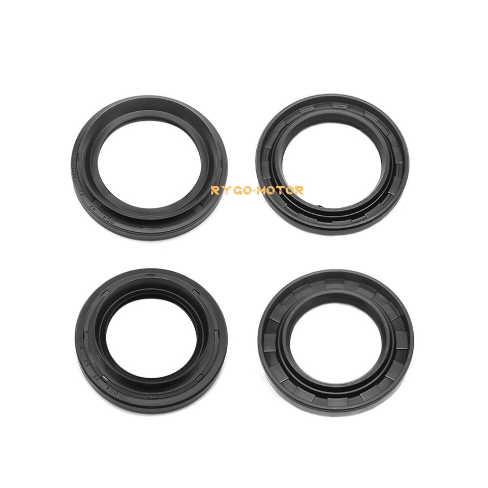 Rhino 660 Front Bearings Complete Front &amp; Rear Wheel Bearing Seal Kit For 2005 2013 Yamaha Rhino 450 660 224223