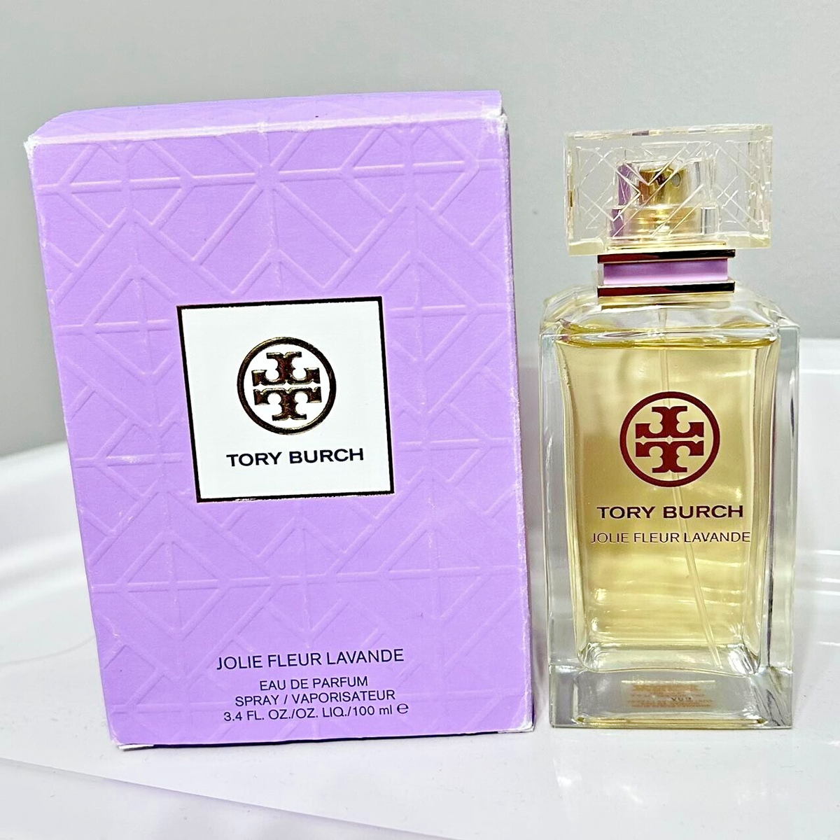 New Tory Burch Jolie Fleur Lavande EDP Perfume Women 100 ml/3.4oz