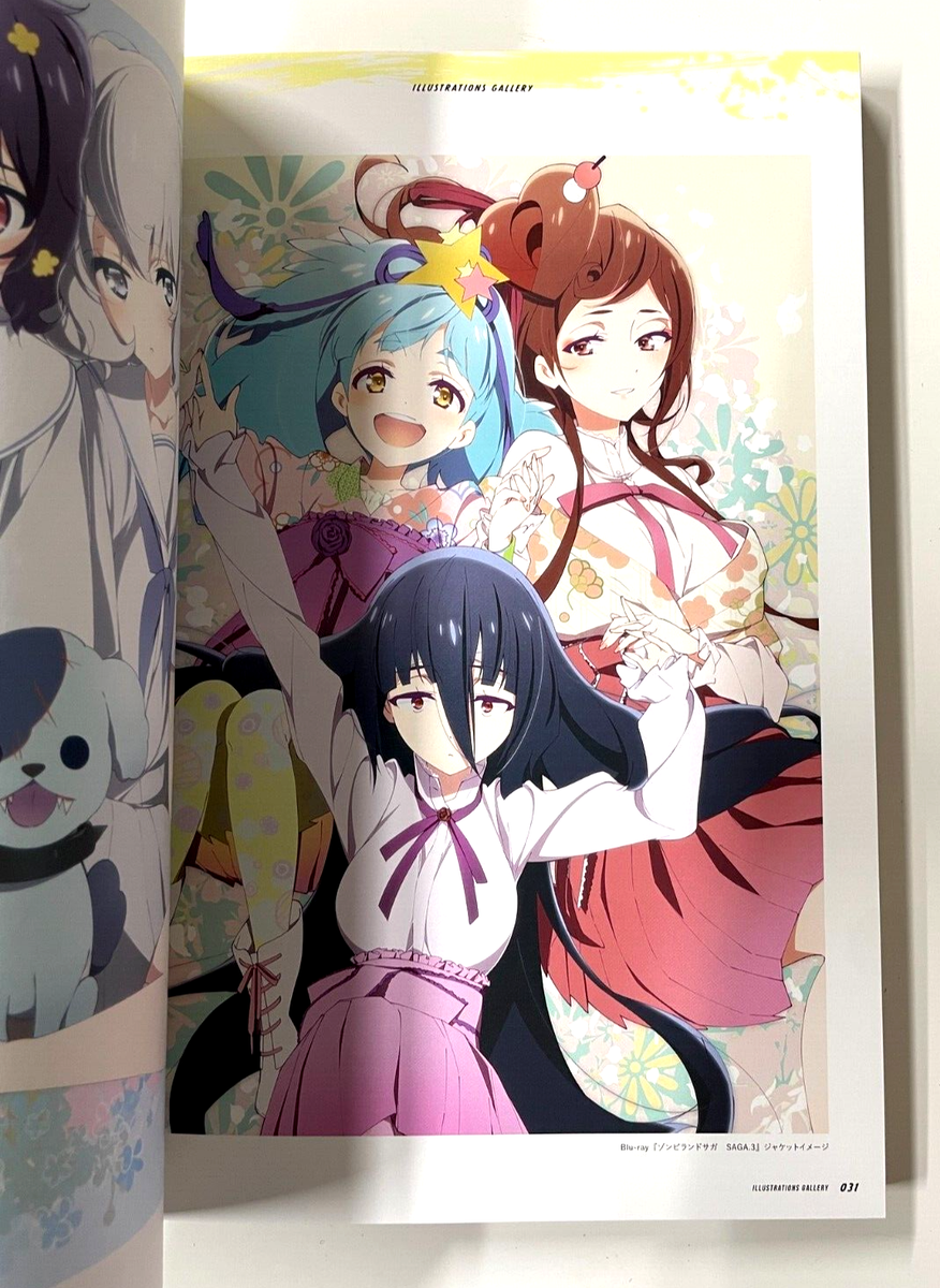 Zombie Land Saga SECOND FAN BOOK Original picture collection book