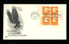 Código postal US FDC #1735 Artcraft 1978…