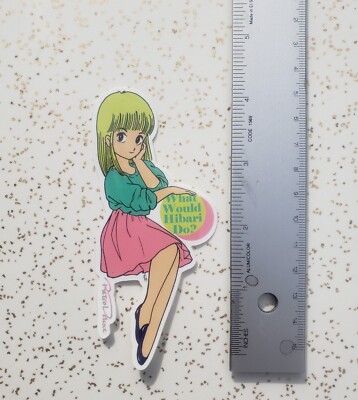 Hibari-chan 80s pastel 'Stop Hibari-Kun' Vinyl Vintage Anime