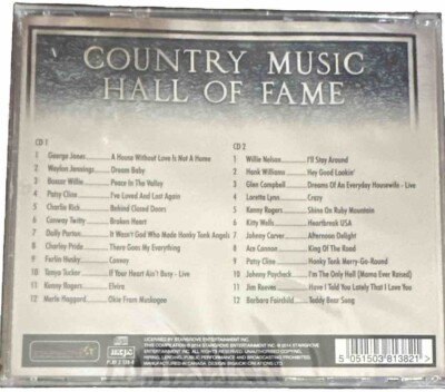 Country Music Hall of Fame by Various Artists - 2 CDs Brand New