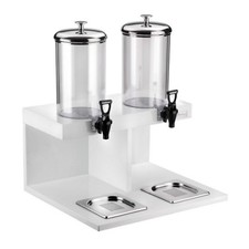 DISTRIBUTORE SUCCHI PINTI DOPPIO REFRIGERATO LT. 4,5 + 4,5 ZZG9728 BUFFET 4 2023