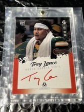 2021 Panini Luminance - TREY LANCE - Year One - On-Card Red Ink RC Auto