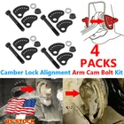 Camber Lock Alignment Fix For Silverado 99-18 Sierra 1500 Upper Arm Cam Bolt Kit