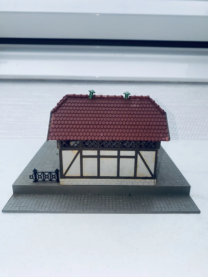 Vintage Faller or Kibri House Built Village For Train Set Made In West Germany - Image 3 of 4