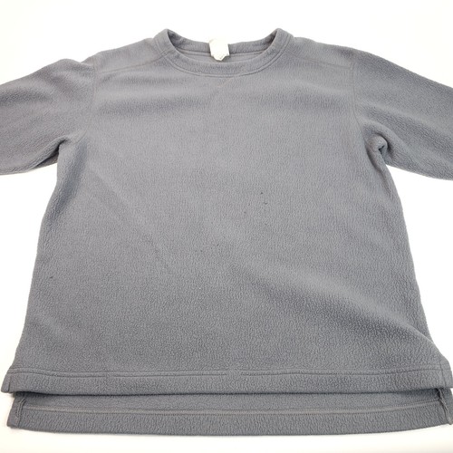 The North Face Size Small Fleece Sweater Made In USA Base Layer Distressed Mens - Picture 4 of 10
