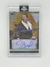 2021 Topps WWE Fully Loaded John Bradshaw Layfield JBL signed Auto Card #’d /99