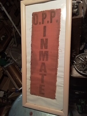 Inmate Uniform Authentic Orleans Parrish Prison (Sentenced)