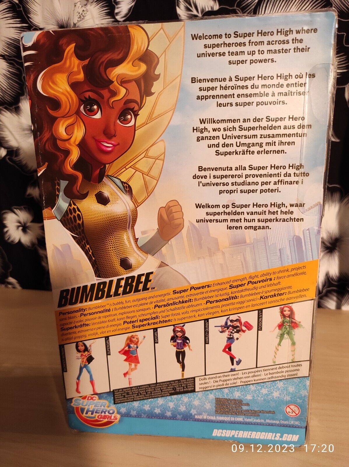 DC Super Hero Girl Bumblebee Action Sammelfigur OVP neuwertig 