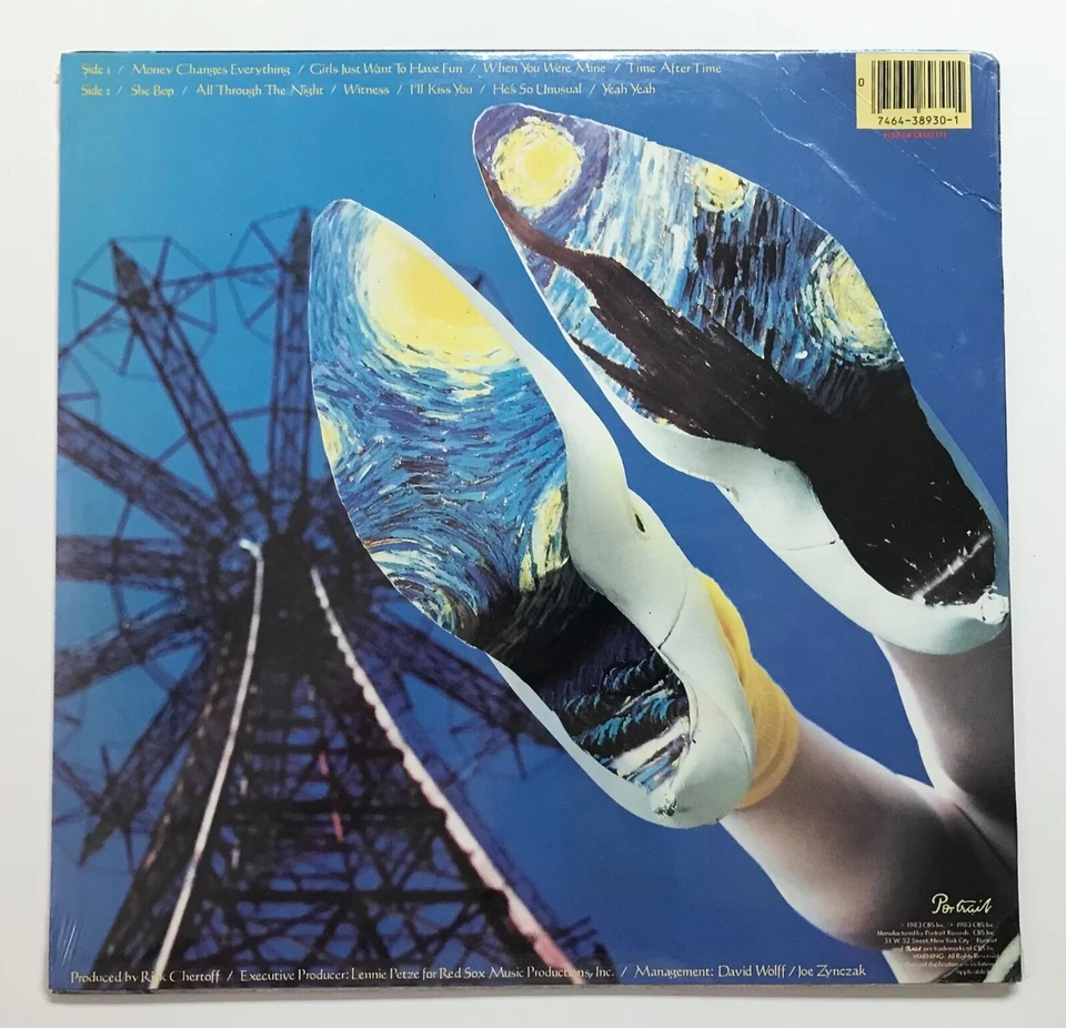 CYNDI LAUPER: She's So Unusual (Vinyl LP Record Sealed) - Image 3 of 4