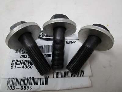 3 Genuine Toro Screw Bolt 51-4060 & Washer 103-0865 Exmark Z