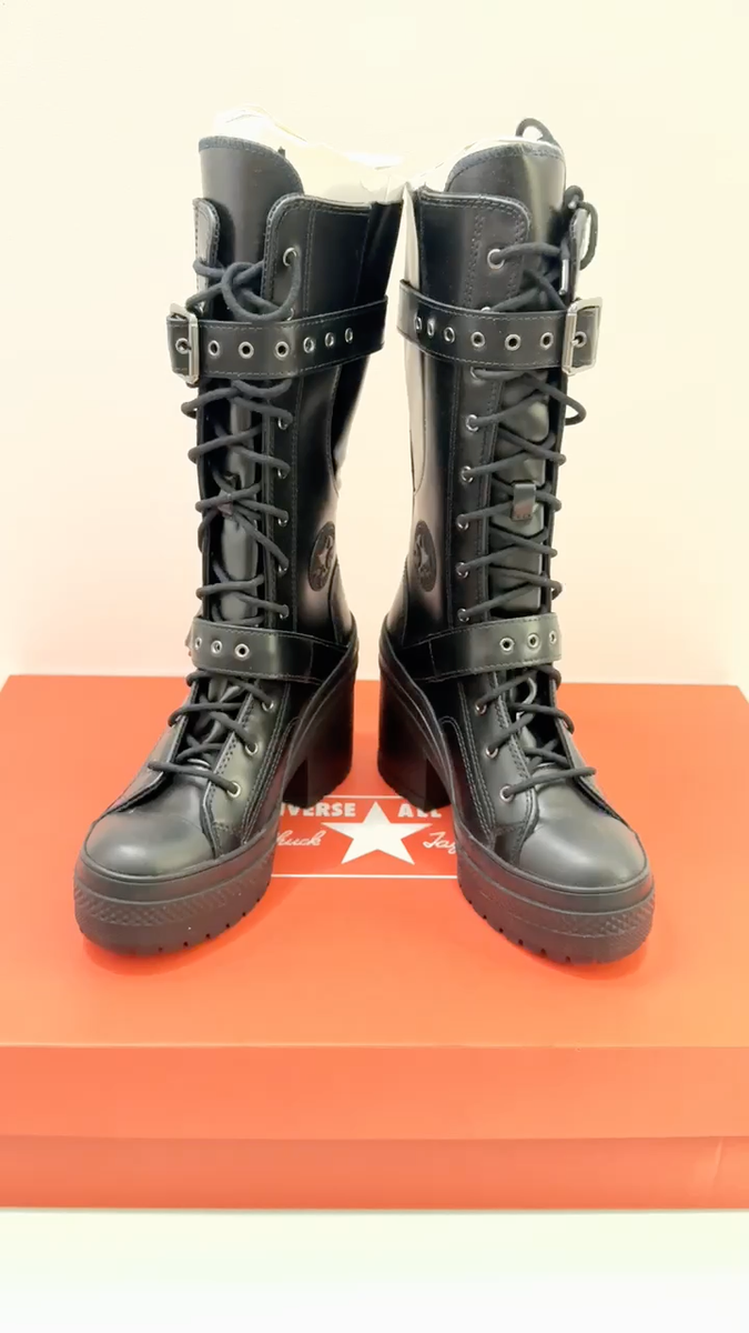 Size 6.5 - Converse Chuck 70 De Luxe XX High Triple Black W for