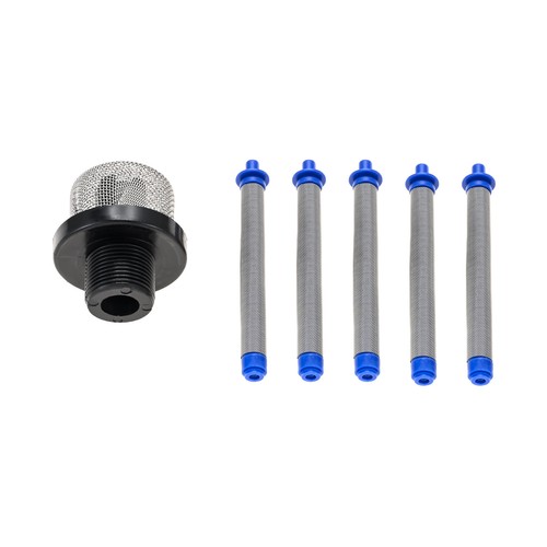 1Pc 288716 3/4" Inlet Strainer Thread & 5Pcs 288749 Airless Spray Gun Filter Set - Picture 2 of 12