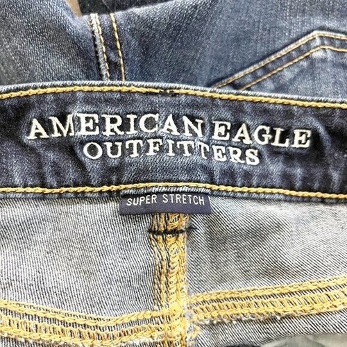 American Eagle Midi Cuffed Cutoff Shorts Women's Size 00 - Picture 4 of 5