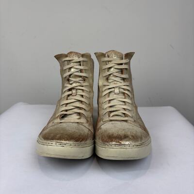 Rare John Varvatos 315 Deek Gold Sneaker Shoes Men\'s 11.5 Rare John Varvatos 315 Deek Gold Sneaker Shoes Men main image 4