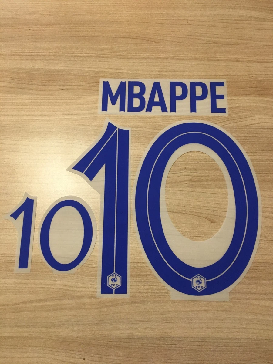 Flocage Officiel équipe De France – Tchouameni #8 – Maillot Domicile Bleu – Neuf
