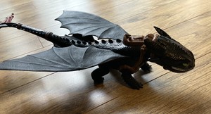 fire breathing toothless toy