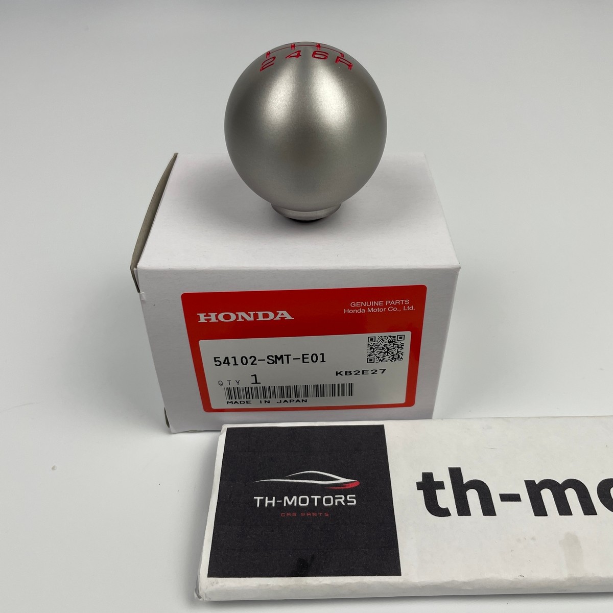 HONDA ホンダ　純正部品 ノブ チエンジレバー　54102-SMT-E01 HONDA Genuine Civic Type R 6-Speed MT Stainless Shift Knob