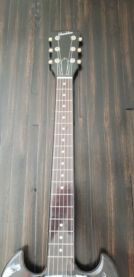 WowWee Paper Jamz Guitar Instant Rock Star LOT 2009 Blue Star B/W Swirl WORKS - Image 3 of 4