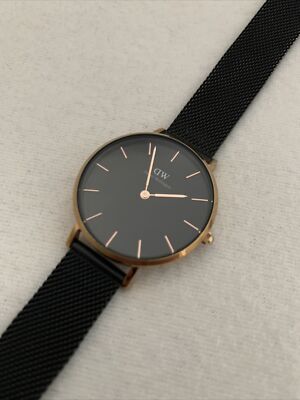 Daniel Wellington - Classic B32R11 - Farbe: Schwarz / Roségold - Gebraucht (B02)