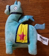 Rare FORTNITE 7" Unicorn Llama Plush Llamacorn Stuffed Animal by Russ B47