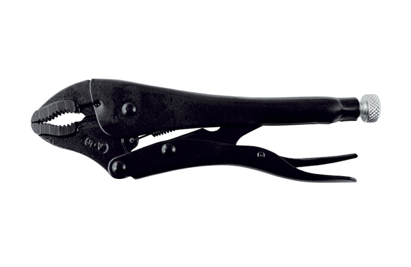 Gripzange Feststellzange SchweißZange 230 Mm Gebogene Backen Klemmzange-image