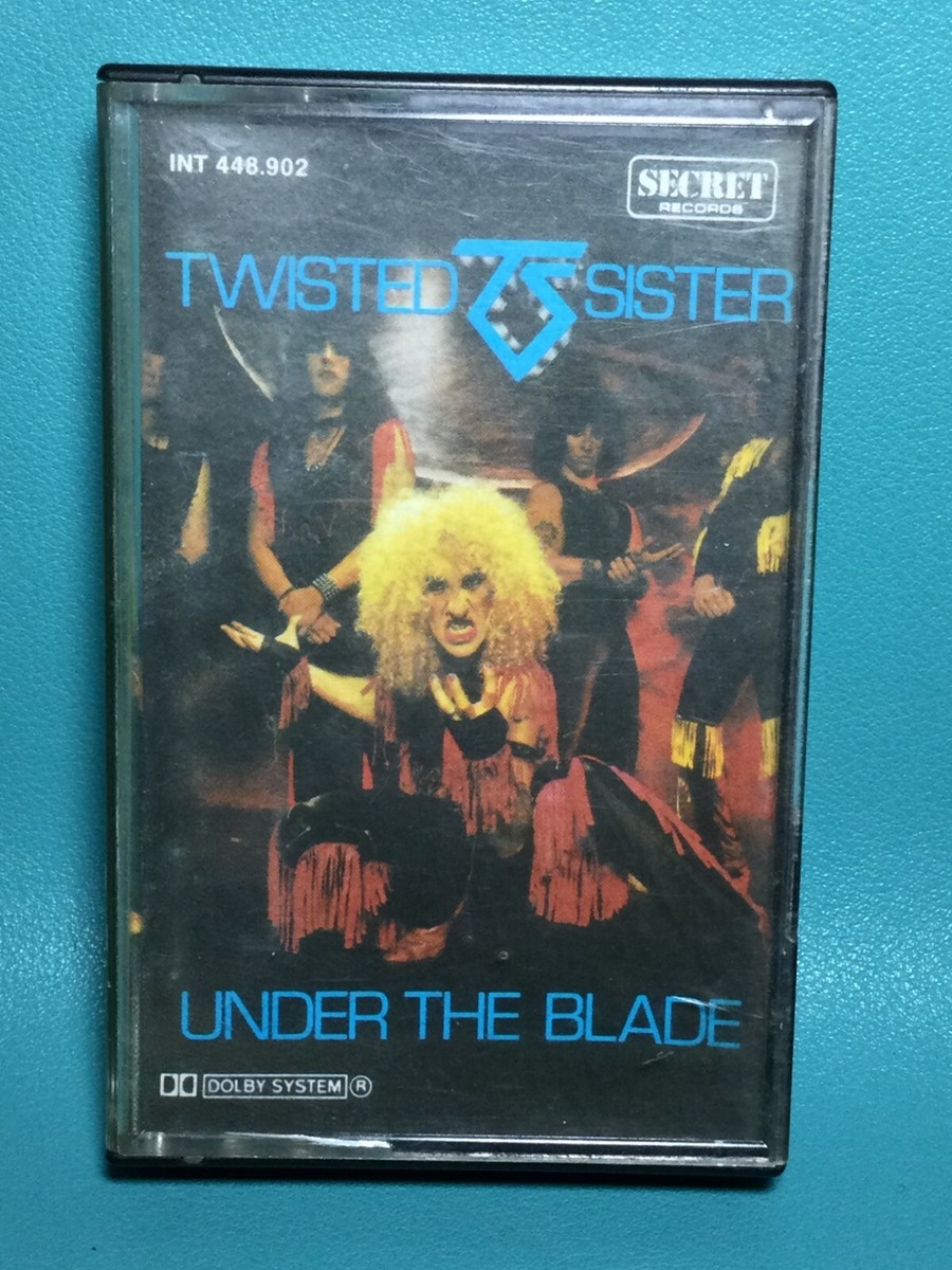 UNDER THE BLADE by Twisted Sister (Audio Cassette, 1982, Secret