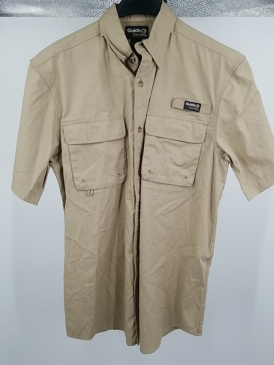 Guide Series Fishing Hunting Vented Shirt Men's Size Small Short Sleeve